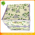 Pretty printing non woven foldable storage box